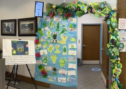 Autauga County Probate Office recognizes Artist’s work for Donate Life Month