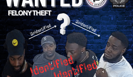 Prattville – Police Identity Two of Four Theft of Property 2nd Degree Suspects