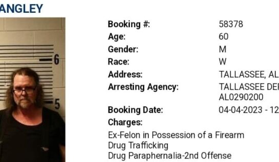 Tallassee Traffic Stop leads to over 42 Grams of Meth, Firearms; Mark Shannon Langley Arrested