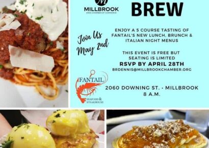 RSVP Now for Morning Brew at Fantail Restaurant
