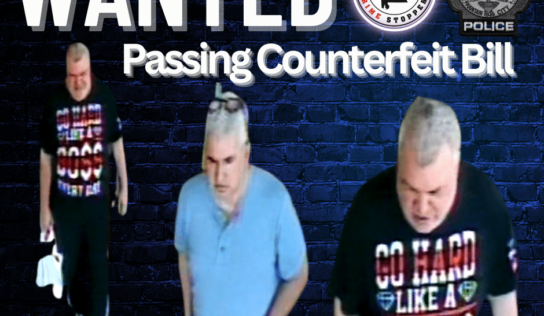 Prattville – Police Seeking Suspects Passing Counterfeit Bill at a Local Business