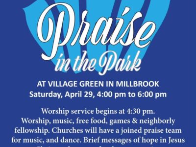 DATE CHANGE! Event is now May 13 4 to 6 p.m.