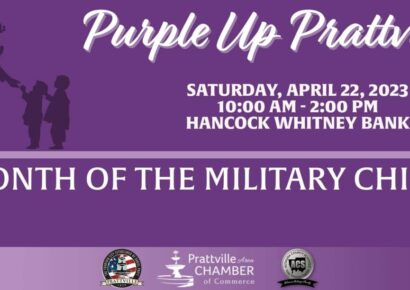 Celebrate the Military Children; Purple up Prattville Events, Parade are Saturday