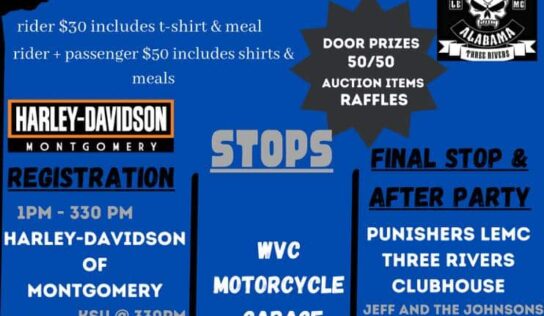 Punishers LEMC hosting 3rd Annual Ride Against Child Abuse Saturday