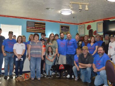 Elmore County Veteran Receives Service Dog thanks to Fundraising by American Legion Post 133