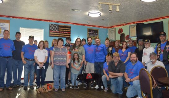 Elmore County Veteran Receives Service Dog thanks to Fundraising by American Legion Post 133