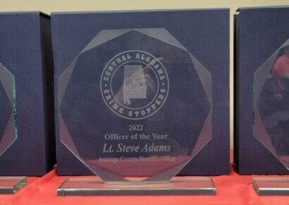 Autauga County Deputies named Officers of the Year by CrimeStoppers