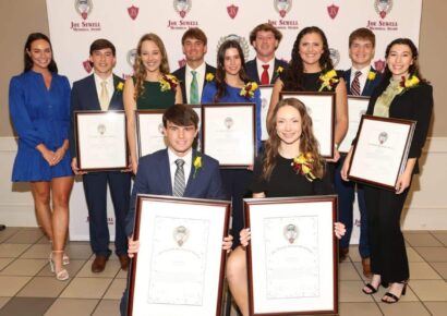 Courtney Sides, Gavin Baxley are Overall Joe Sewell Award Winners