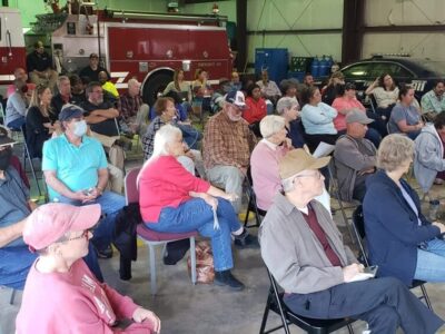Residents Pack Coosada Fire Station for meeting on Police, Fire Jurisdiction