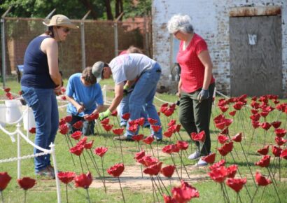 Poppies are Blooming Downtown in Prattville to Remember the Fallen