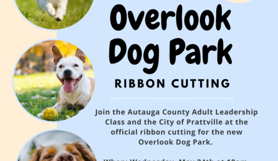 New Dog Park Ribbon Cutting Scheduled at Overlook Park