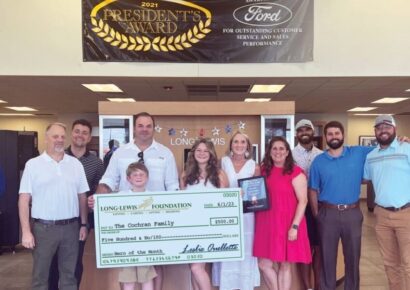 Cochran Family named Long-Lewis Hero of the Month of May