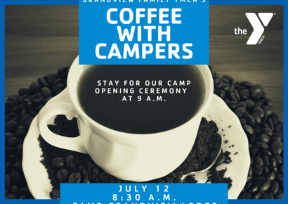 Coffee with Campers coming to Grandview Family YMCA July 12