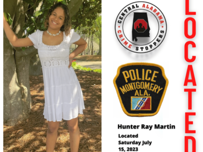 Missing Juvenile Hunter Ray Martin Located