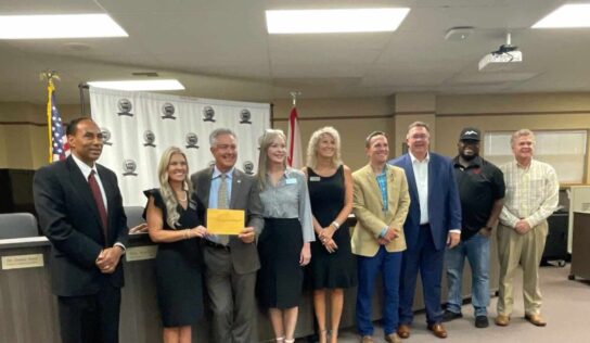 Autauga County School Board receives $1.6 Million from City of Prattville