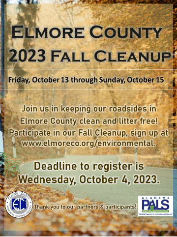2023 Fall Clean Up Weekend in Elmore County Is Oct. 13-15