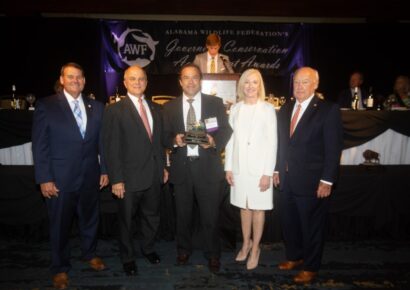Michael “Blake” Harris Awarded Hunter Safety Instructor of the Year by the Alabama Wildlife Federation