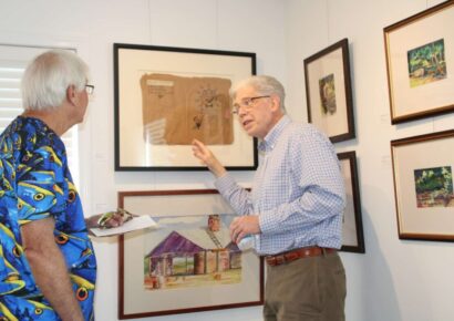 DAC’s collection of ‘Shiney’ Moon’s work Enjoyed during Exhibition in Millbrook