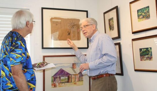 DAC’s collection of ‘Shiney’ Moon’s work Enjoyed during Exhibition in Millbrook