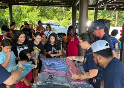 Backpack Giveaway in Coosada honors Memory of Chief Leon Smith Sr.