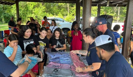 Backpack Giveaway in Coosada honors Memory of Chief Leon Smith Sr.