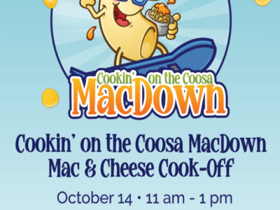 Mac & Cheese Anyone? Oct. 14 the Cookin’ on the Coosa MacDown competition comes to Wetumpka, Benefits Family Sunshine Center