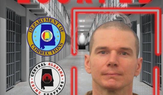 Escaped Inmate Daniel Lee Smallwood; Any Information Contact ADOC