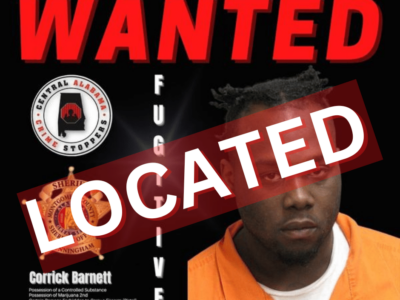 Montgomery Fugitive with Multiple Felony Charges Located