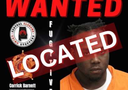 Montgomery Fugitive with Multiple Felony Charges Located