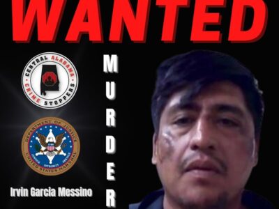 Wanted for Murder in Montgomery; Fugitive Irvin Garcia Messino