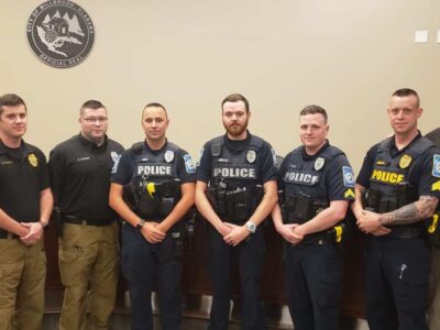 Millbrook Police Officers Recognized, Promoted at City Council meeting Tuesday