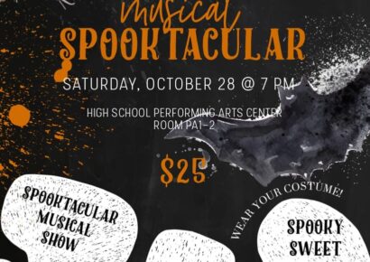 Spooktacular Musical Show Fundraiser Presented by PHS Show Choir coming Oct. 28