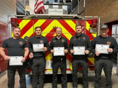 Prattville Fire Department Receives Zoll Cardiac Care Award and Challenge Coin
