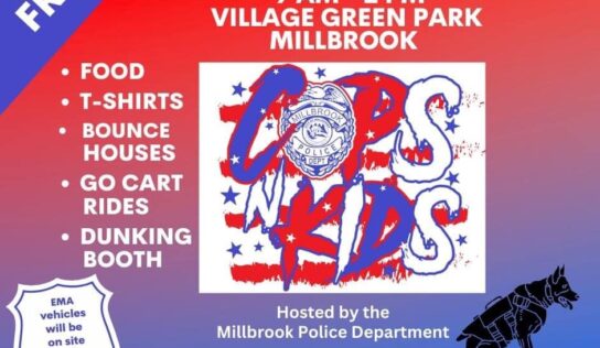 ‘Cops and Kids’ event coming to Village Green in Millbrook Saturday
