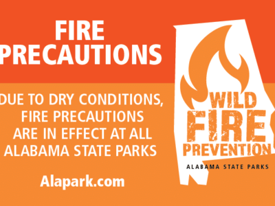 Fire Precautions reinstated for All Alabama State Parks