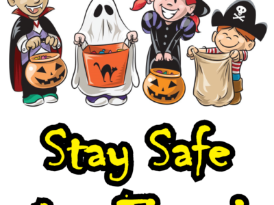 Keep Safety First for Halloween Events in our Area