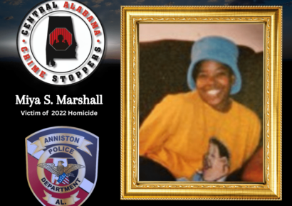 Miya Shavone Marshall: Missing Person Case in Anniston Now Homicide investigation; Reward Offered