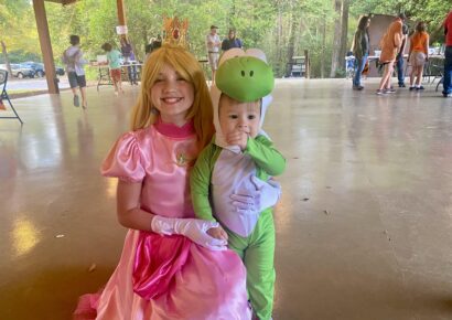 Large Crowd for Creatures of the Night and Halloween Carnival at the Alabama Nature Center in Millbrook