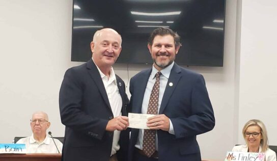 Rep. Troy Stubbs Presents ECBOE with $140,000 Community Service Grant