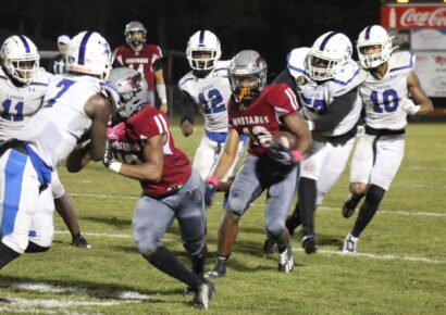 Mustangs fall to Lanier Friday 34-24 despite Big Game for RB McQueen