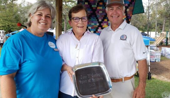 Jane McCarthy receives ‘Spirit of Spinners’ award at annual Prattville Festival Sunday