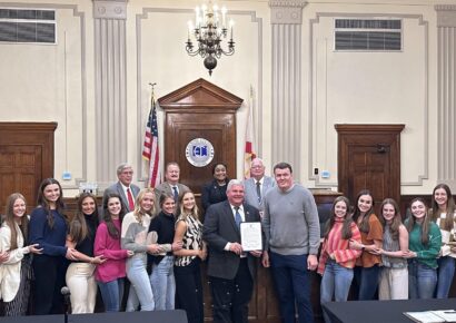 Elmore County Commission recognizes Edgewood Academy Volleyball Champions with Resolution