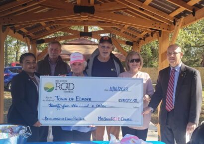 Margaret’s Meadow, Town of Elmore’s new Park celebrated by Council, Officials and Residents