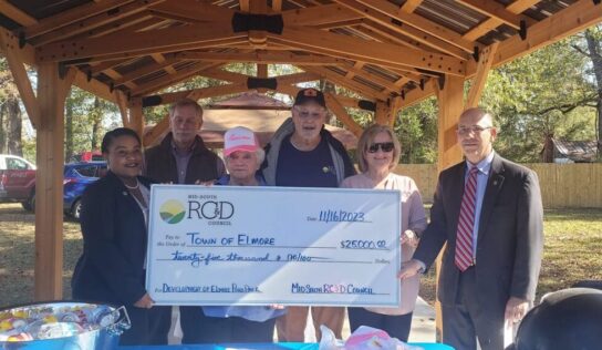 Margaret’s Meadow, Town of Elmore’s new Park celebrated by Council, Officials and Residents