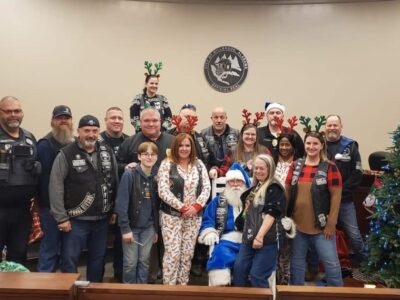 PHOTOS: Operation Blue Santa brings presents, and visit with Santa Claus in Millbrook