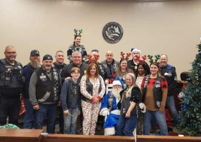 PHOTOS: Operation Blue Santa brings presents, and visit with Santa Claus in Millbrook