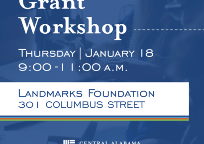 CACF to Host Free Grant Writing Workshop Jan. 18 in Montgomery