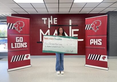Prattville High School student takes on mental health fight, presents $2500 donation