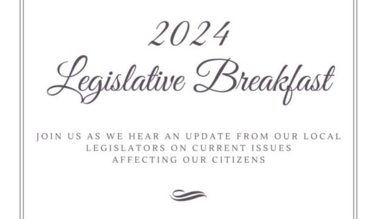 Millbrook Chamber to host Legislative Breakfast Feb. 23; Tickets are $20