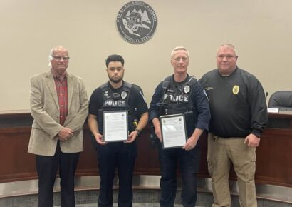 Millbrook Officers recognized for Saving Life of Resident